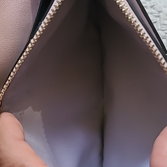 Rebecca Minkoff Blythe Pink Leather Wallet On chain - Picture 8 of 12